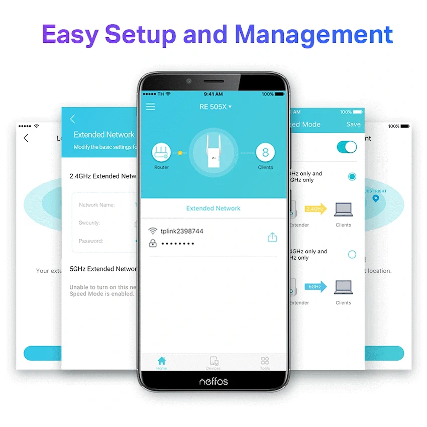 TP-Link RE505X AX1500 Wi-Fi 6 Range Extender