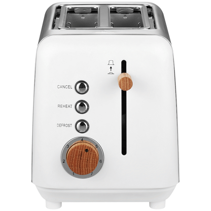 Boden Stark Anson Collection 2 Slice SS Toaster - White