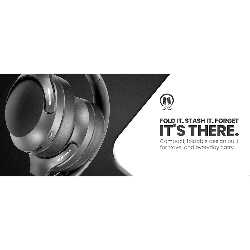 Volkano Odyssey ANC Bluetooth Wireless Headphone - Black