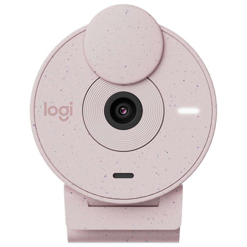 Logitech(R) Brio 300 Full HD Webcam - Rose