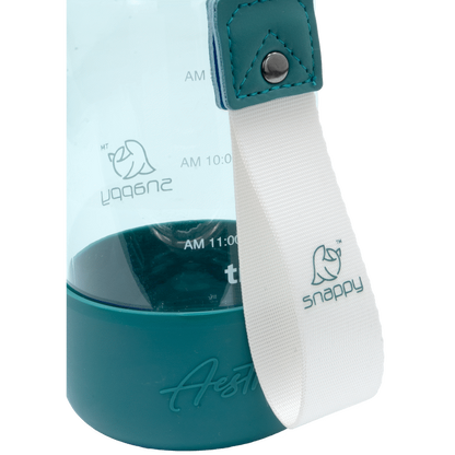Snappy Tritan Bottle with straw 520ml Teal ( Order in Qty of 6)