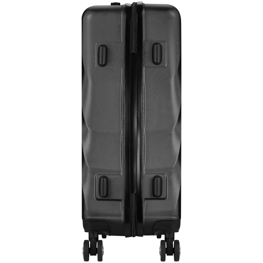 Travelwize Terra ABS 55cm 4-Wheel Spinner Luggage - Black