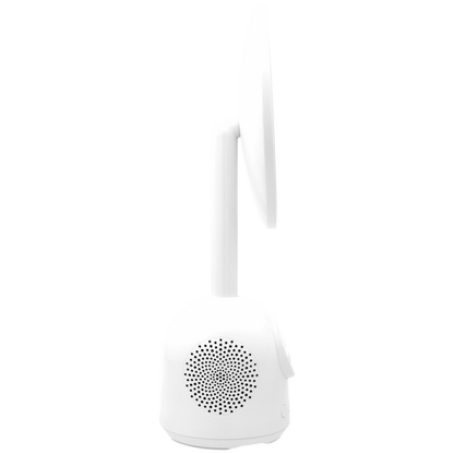 ZEN Unify Series Wireless Phone Charger with Bluetooth Speaker and Mirror - White