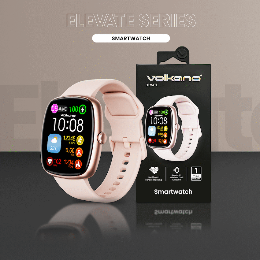 Volkano Elevate Series Smartwatch - Gold