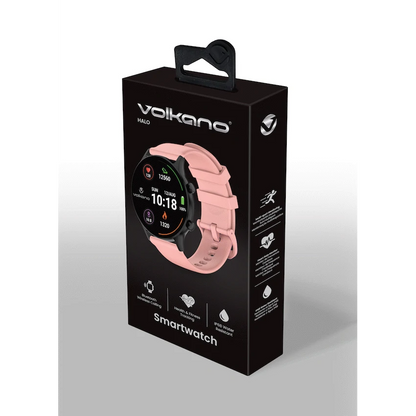 Volkano Halo Series Smartwatch - Coral Pink