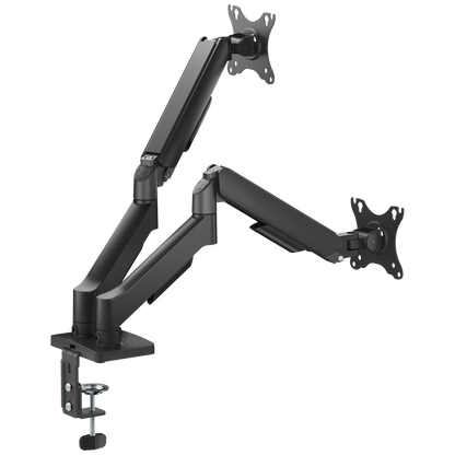 Volkano Steel Series Full Motion Dual Monitor Desk Mount 17" - 32"