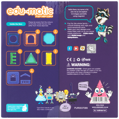 20 Magnetic Tiles and Windows
