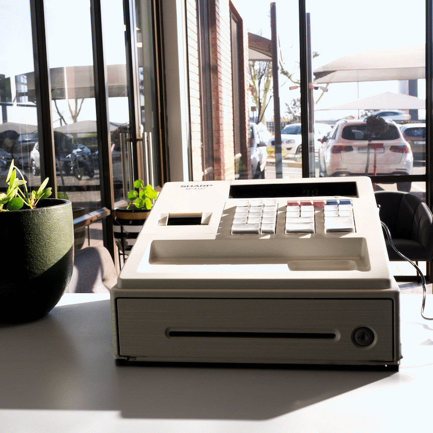 Sharp XE-A137-WH Cash register
