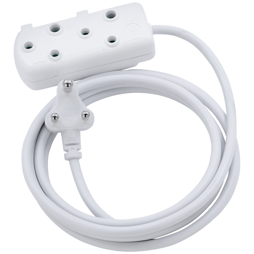 Ellies Side-by-Side Light Duty Extension Lead - 5m