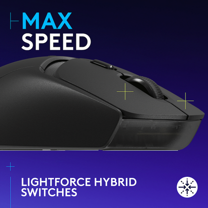 Logitech(R) G309 Lightspeed Wireless Mouse - Black