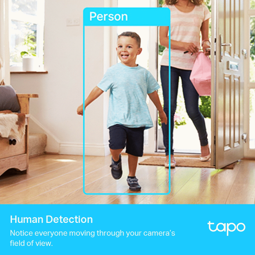 TP-Link Tapo C225 2K QHD Pan/Tilt AI Home Security Wi-Fi Camera