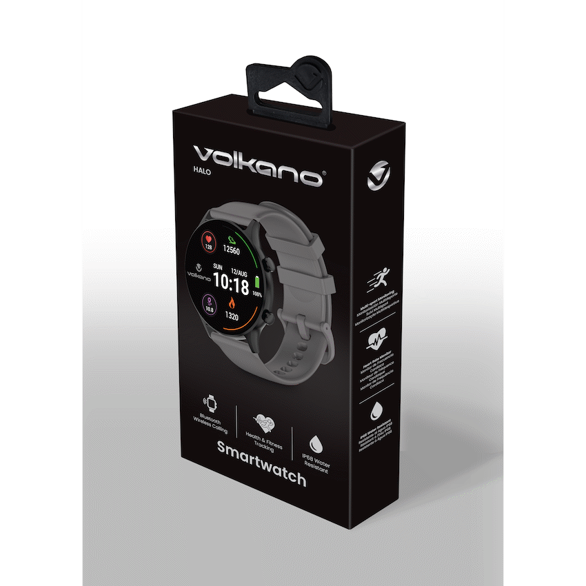 Volkano Halo Series Smartwatch - Grey