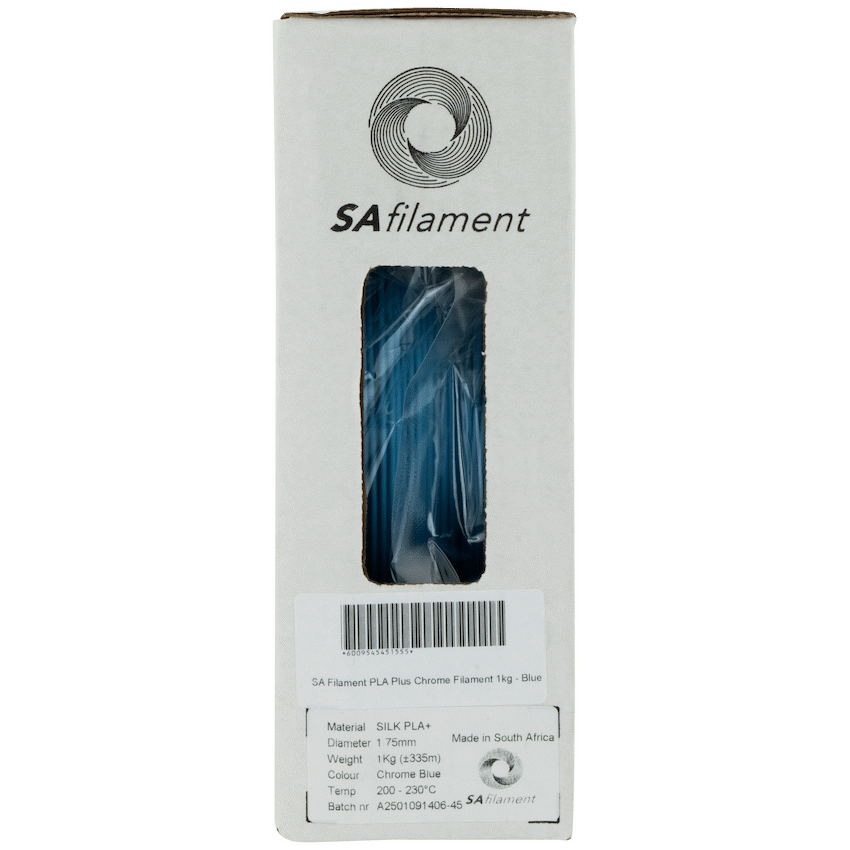 SA Filament Silk PLA Plus Chrome Filament 1kg - Blue