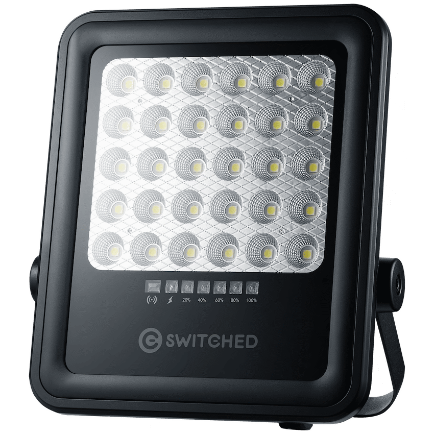 Switched Urban PRO Series - 100w Solar Floodlight with Remote
