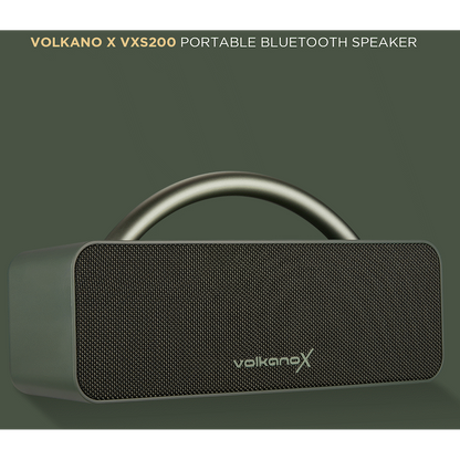 VolkanoX VXS200 Portable Bluetooth Speaker - Green
