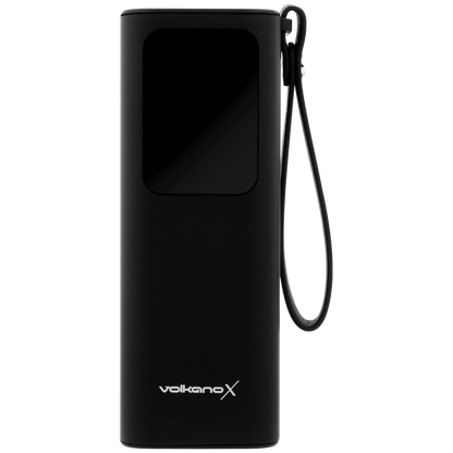 VolkanoX Titan Series - 20 000 mAh - Power Bank with retractable Type-C Cable with Flashlight