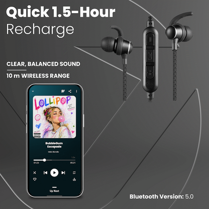 Volkano Titanium Sports Series Bluetooth Earphones