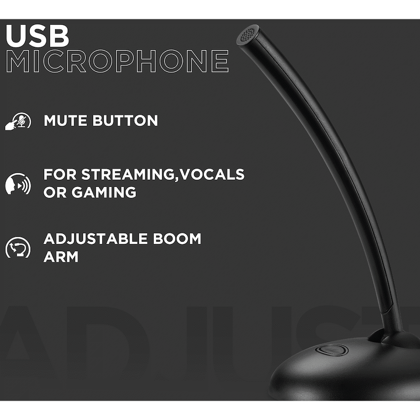 Volkano Stream Desk Series USB Microphone