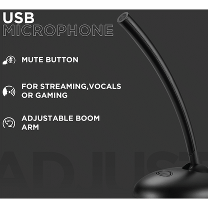 Volkano Stream Desk Series USB Microphone