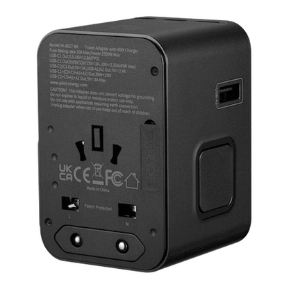 Volkano Jetsetter series 45W PD Travel Adaptor