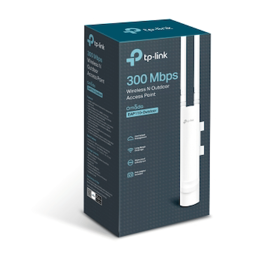 TP-Link EAP110-OUTDOOR 300Mbps Wireless N Outdoor Access Point