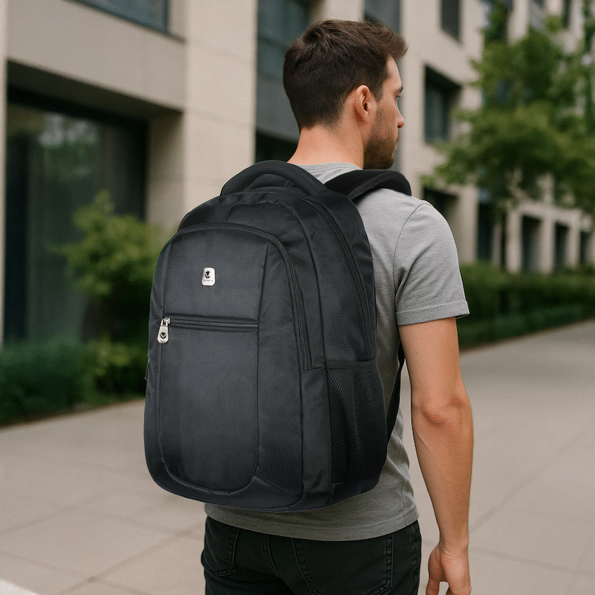 Volkano Jet Backpack 15.6" - Black