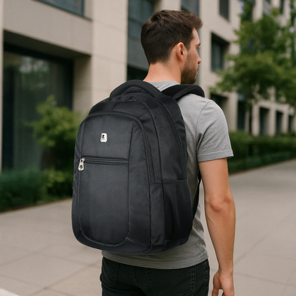 Volkano Jet Backpack 15.6" - Black