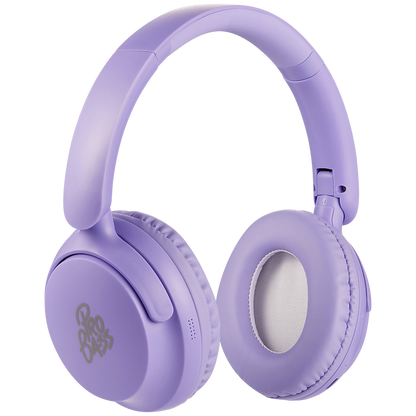 Pro Bass Pixel Bluetooth Wireless Headphones - Purple