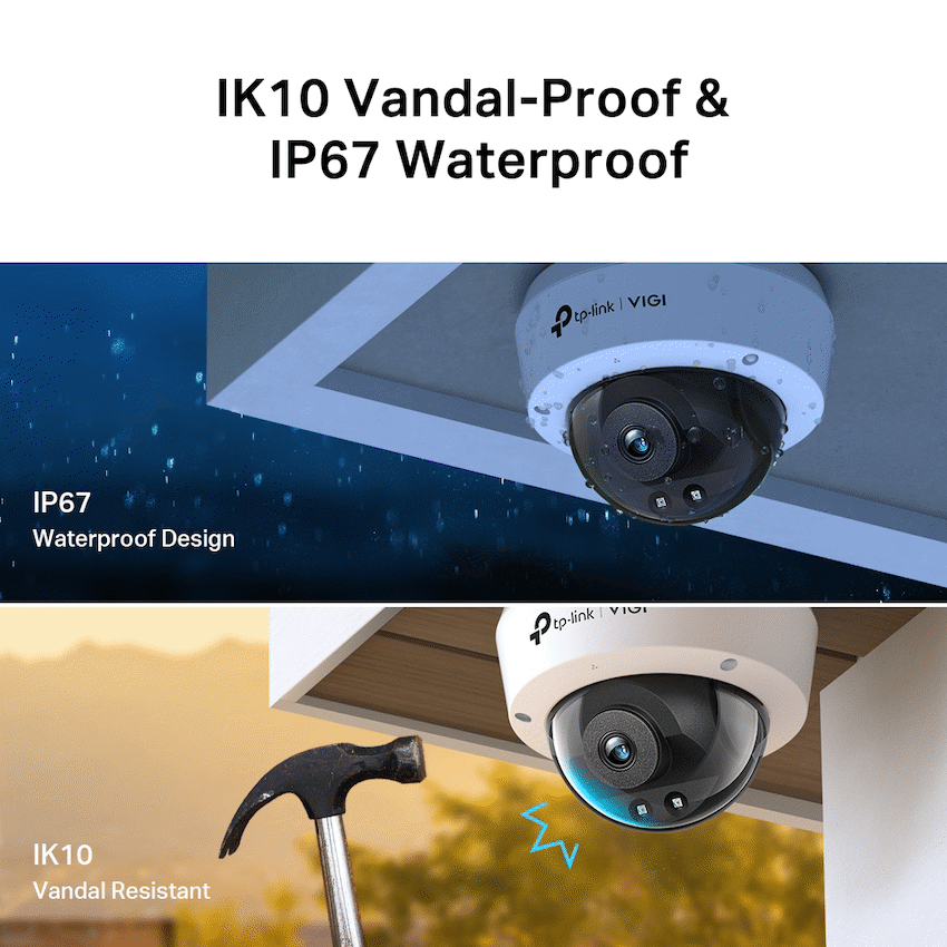 TP-Link Vigi C220I 2MP 2.8mm Dome Network Camera