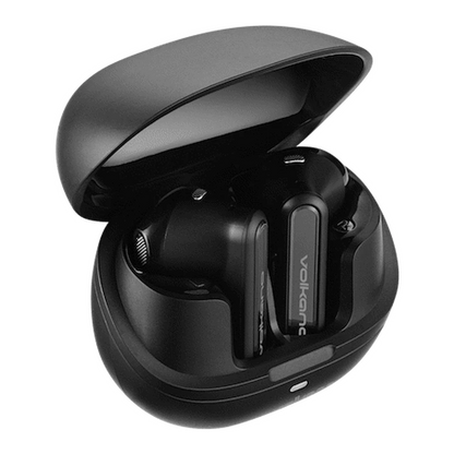 Volkano QuietFit - TWS Earphones with ANC & ENC- Black