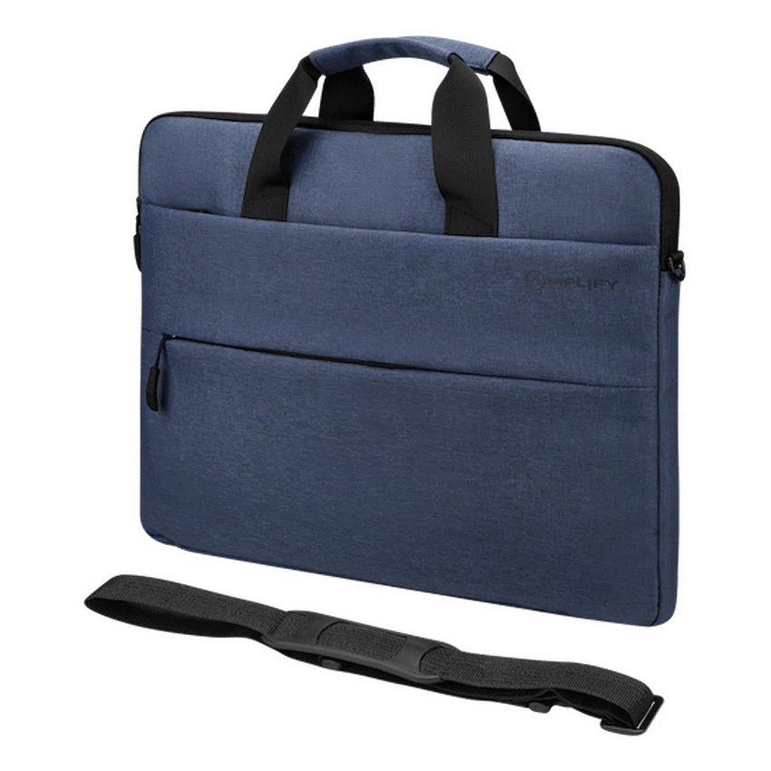 Amplify Cuba 15.6" Laptop Shoulder Bag Navy