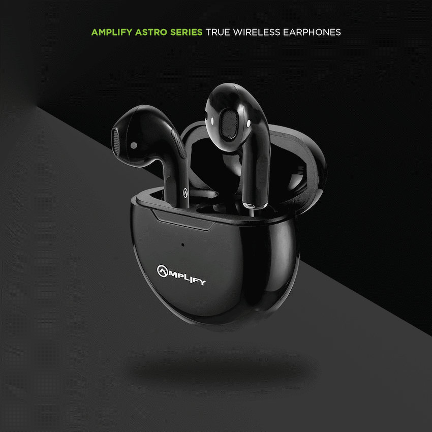 Amplify Astro Series True Wireless Earphones - Black