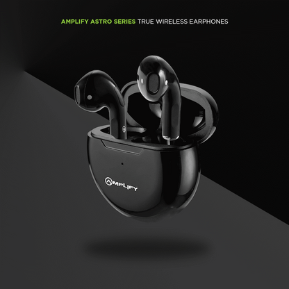 Amplify Astro Series True Wireless Earphones - Black