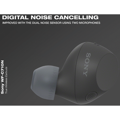 Sony WF-C710N True Wireless Earbuds (Black)