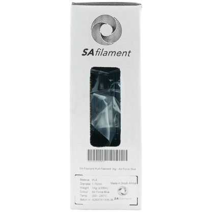 SA Filament PLA Filament 1kg - Air-Force Blue