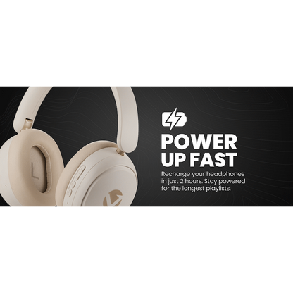 Volkano Lexi Bluetooth Headphone with ANC - Nude