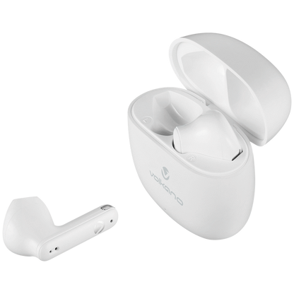 Volkano Sleek Series TWS Earphones - White