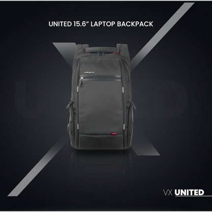 VolkanoX United 15.6" Laptop Backpack - Black