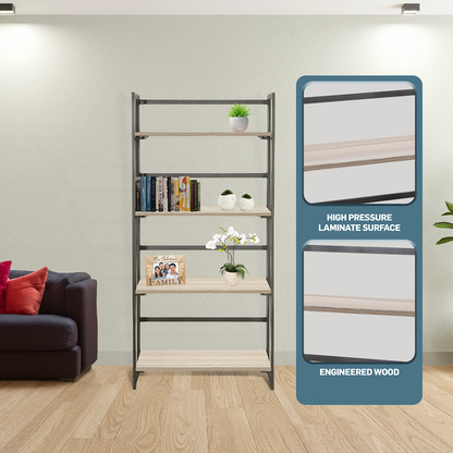 Everfurn Caprese Folding Bookshelf