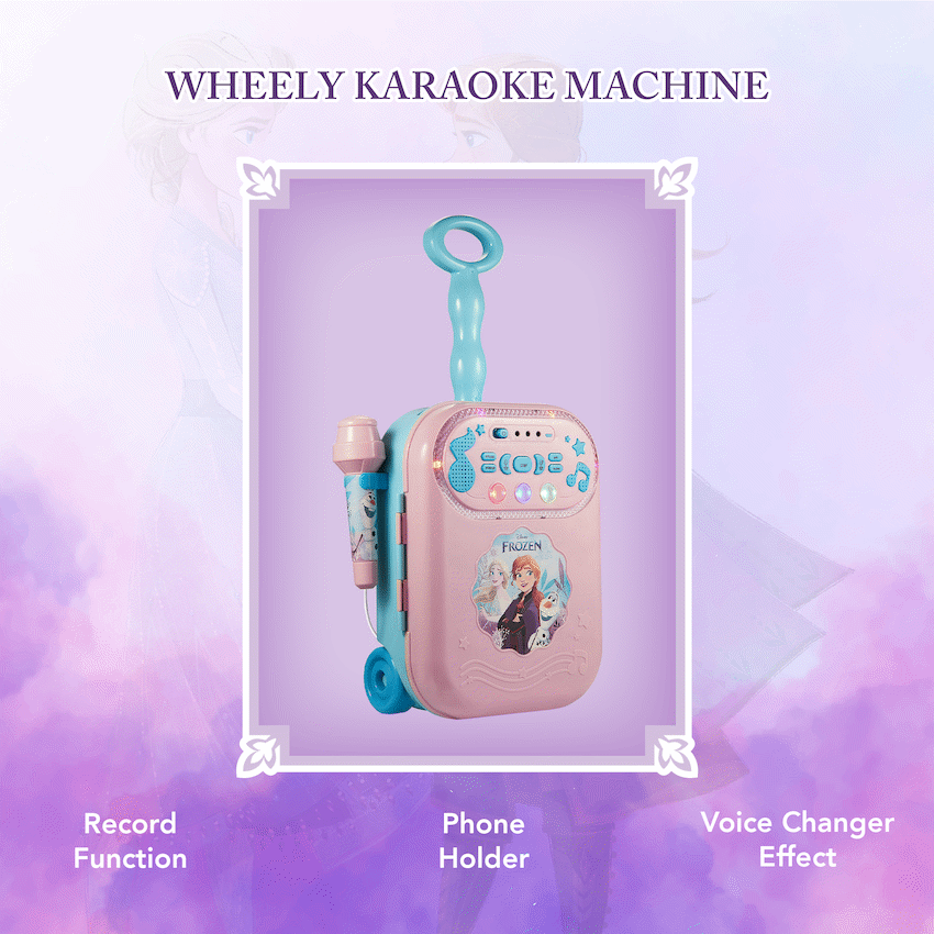 Disney Frozen Wheely Karaoke Machine