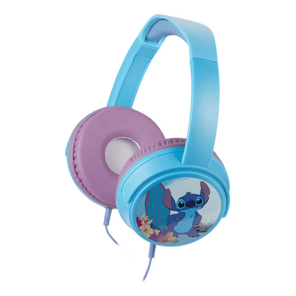 Disney Stitch Wired Headphones with 11 Stickers