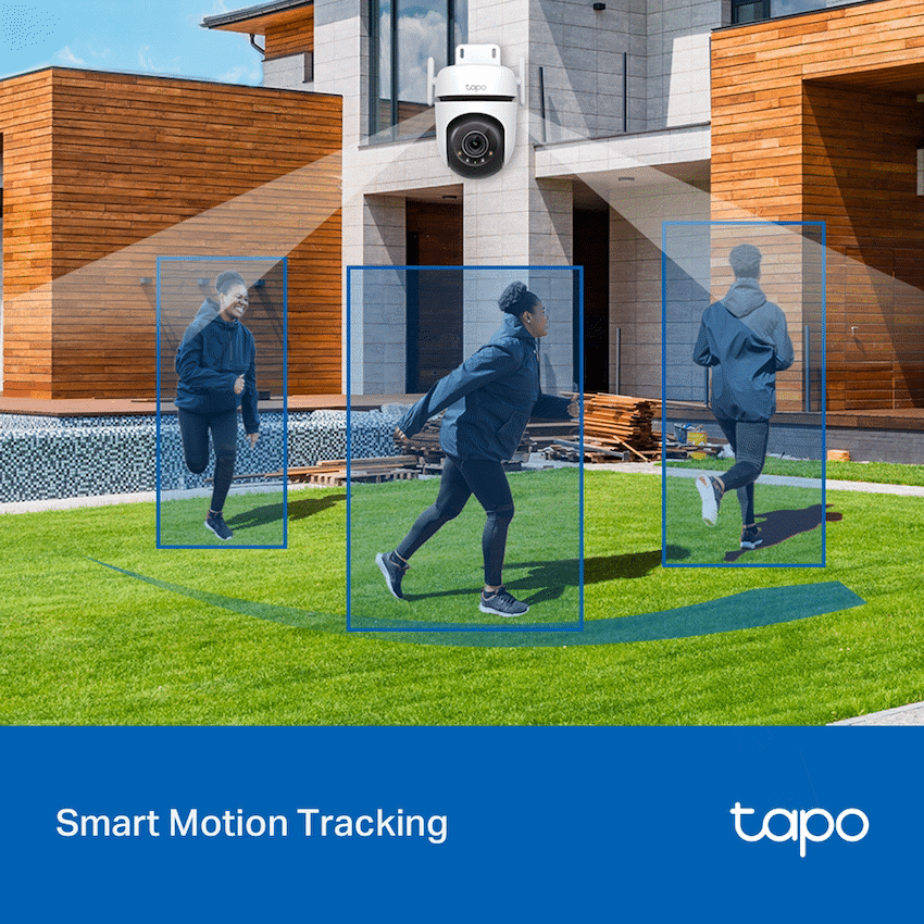 TP-Link Tapo C520WS 4MP 2K QHD Outdoor Pan/Tilt Security Wi-Fi Camera