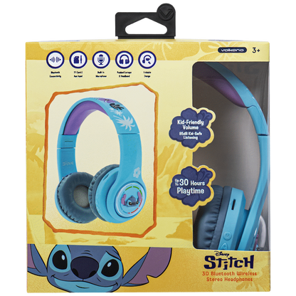 Disney Stitch 3D Bluetooth Headphones
