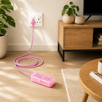 Ellies Side by Side Light Duty Extension Lead-5M - PK