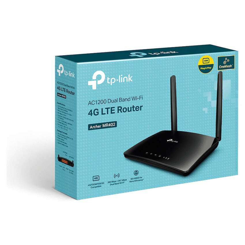 TP-Link AC1200 Wireless  Dual Band  4G LTE Router
