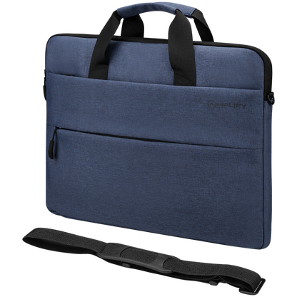 Amplify Cuba 15.6" Laptop Shoulder Bag Navy