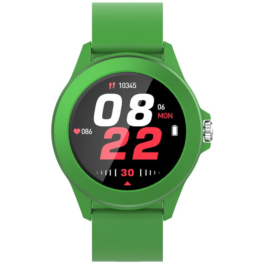 Volkano Splash Series Round Smartwatch - Green