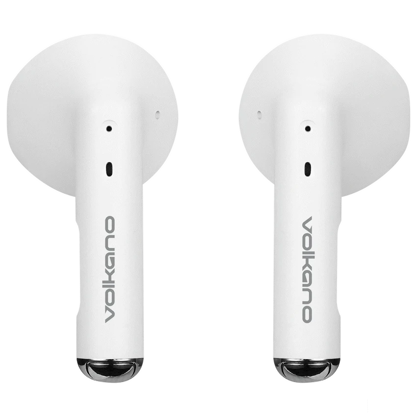 Volkano Buds X3 TWS Earphones with ENC    - White