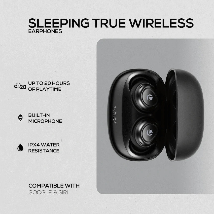 Volkano Aspen True Wireless Earphones - Black