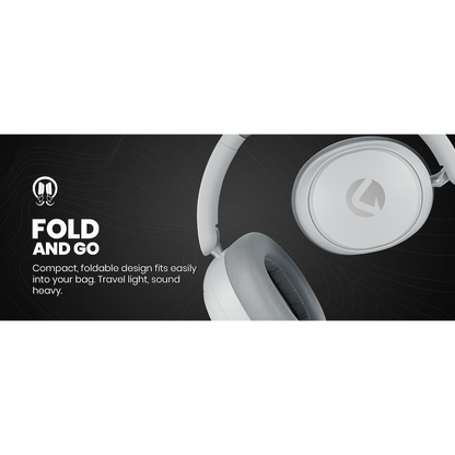 Volkano Lexi Bluetooth Headphone with ANC - Grey